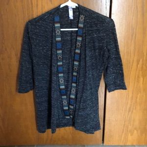 3/4 length sleeve cardigan